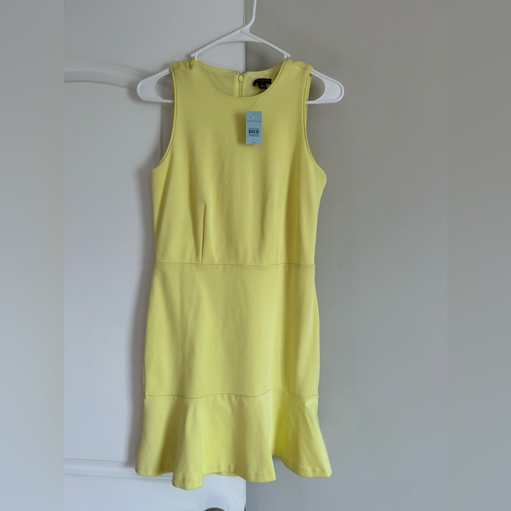 Yellow Sleeveless Dress